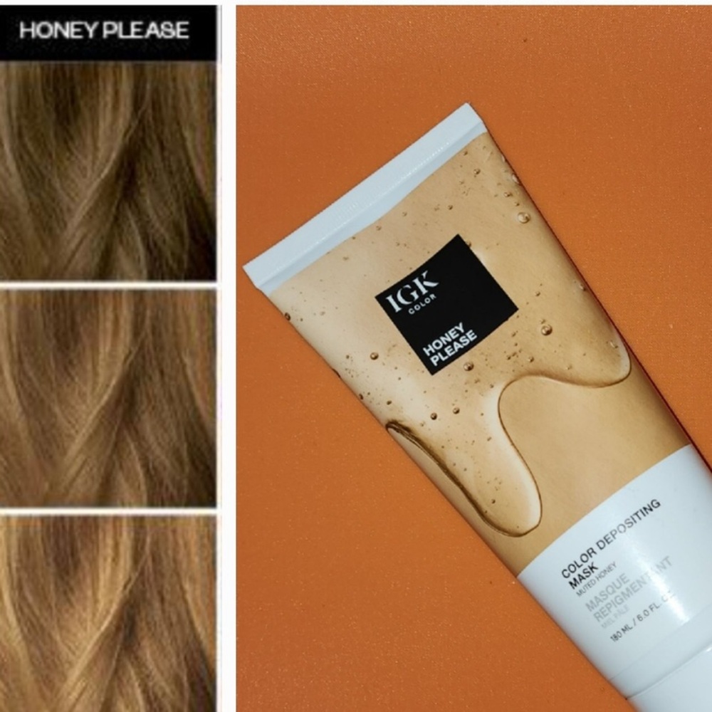 IGK Color Depositing Mask Honey Please